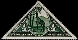 Compania Do Nyassa – Nyassa 1924 triangular stamp