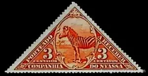 Compania Do Nyassa – Nyassa 1924 triangular stamp