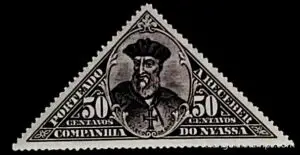 Compania Do Nyassa – Nyassa 1924 triangular stamp