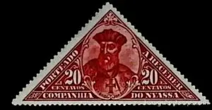 Compania Do Nyassa – Nyassa 1924 triangular stamp
